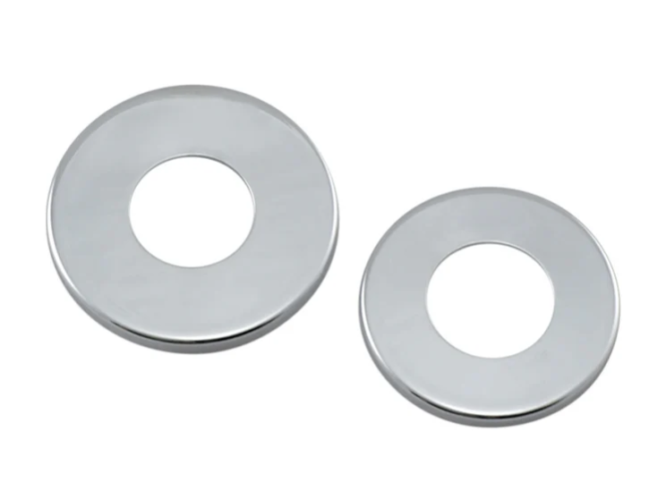 Upper and lower fork stem dust shield covers